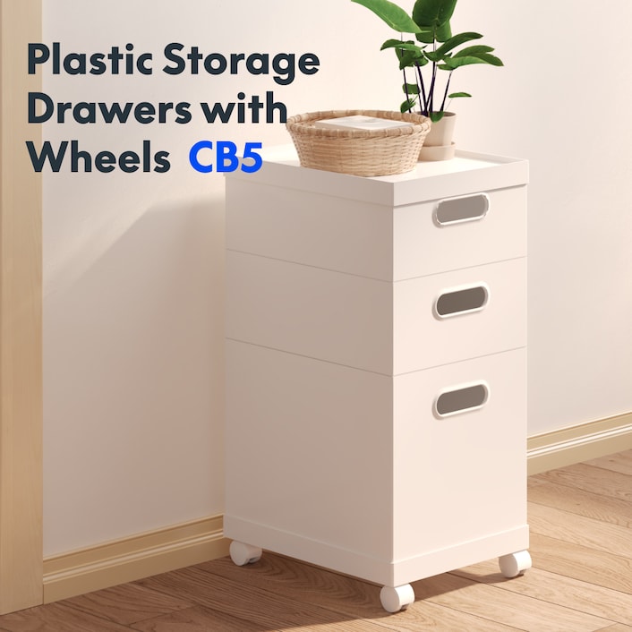 3 drawer plastic file sales cabinet on wheels